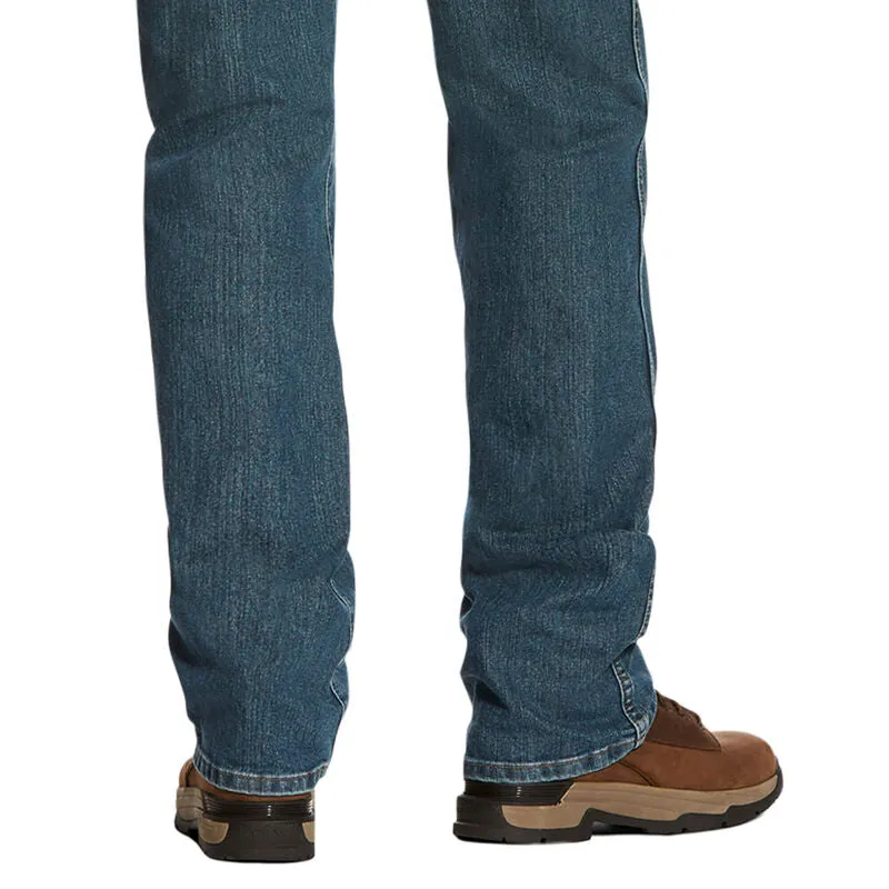 10016221 Ariat Mens M4 Low Rise Dura stretch Edge Boot Cut Jean