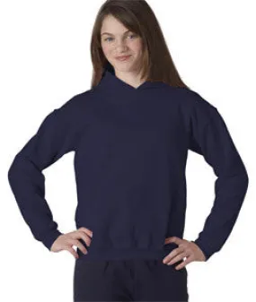 18500B Gildan Youth Heavy BlendHooded Sweatshirt Navy