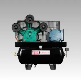 3 HP 30 Gallons Double Stage Horizontal Electric Industrial Air Compressor