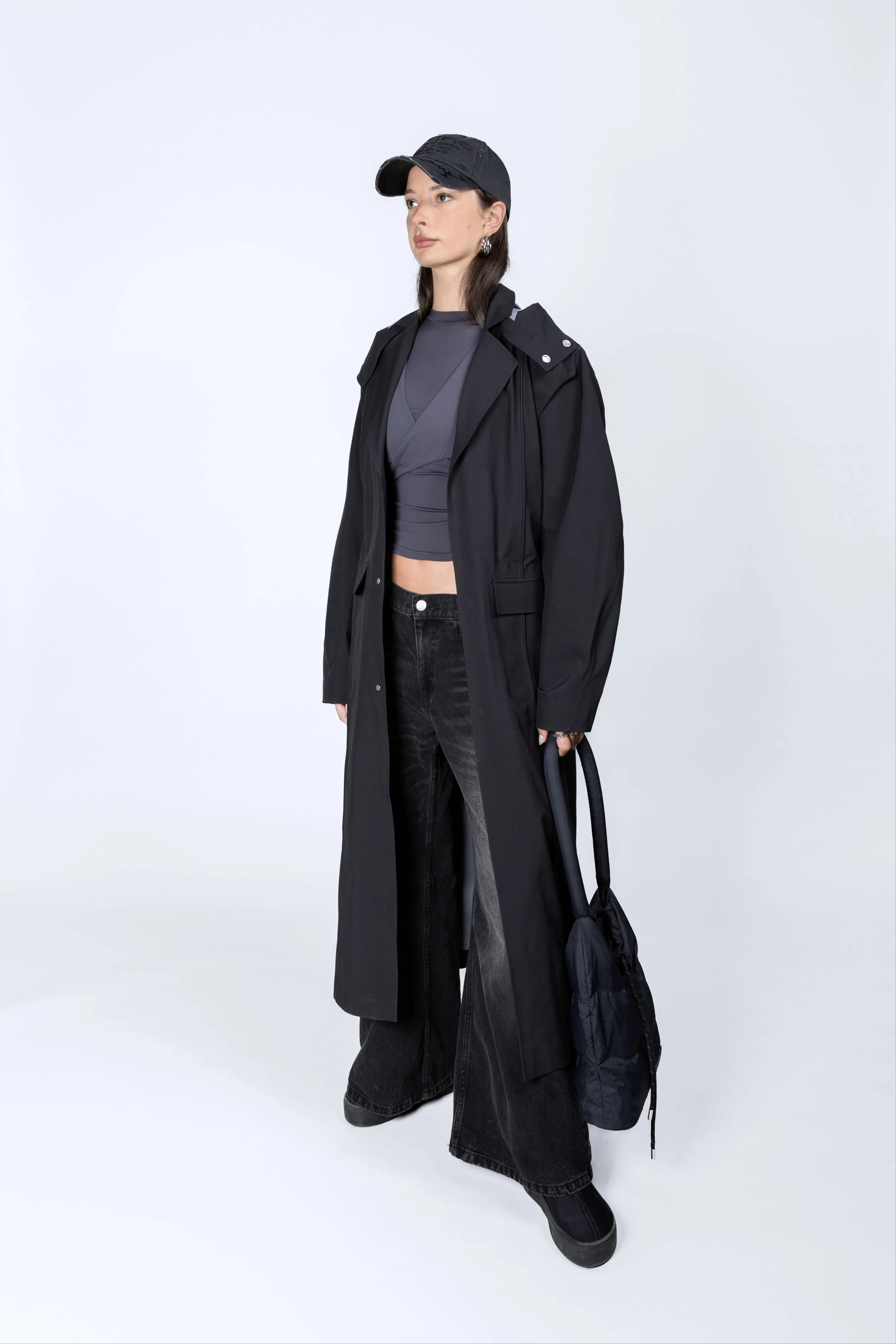 3L Waterproof Trench Coat