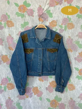 90's Cropped Denim Jacket