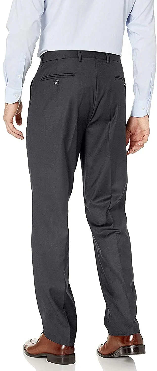 Adam Baker Men's 2-Piece Wool Blend Double Breasted Solid Dress Suit
