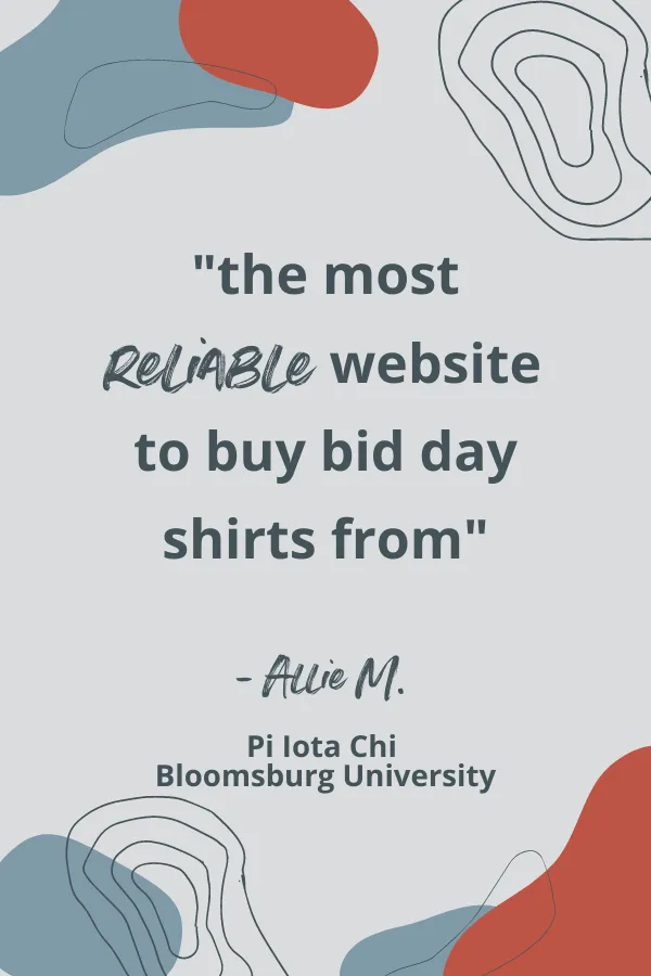 Alpha Delta Pi Pink Bid Day Notch Tee
