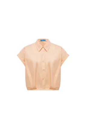 Anti UV Poplin Cocoon Shirt