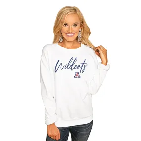 ARIZONA WILDCATS "WIN THE DAY" PERFECT COZY CREW SWEATSHIRT
