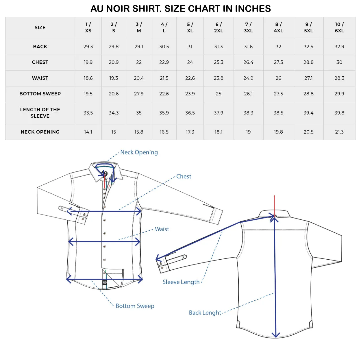 AU NOIR SHIRT- CAREY WHITE