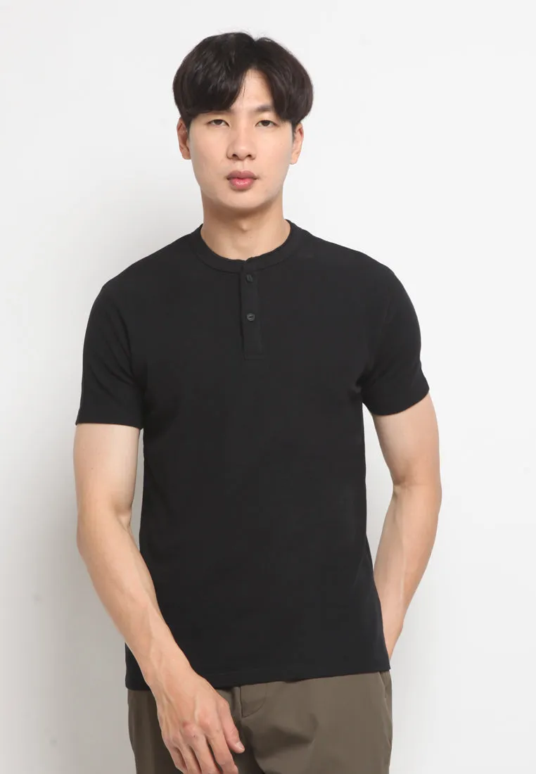 Baby Waffle Henley T-shirt