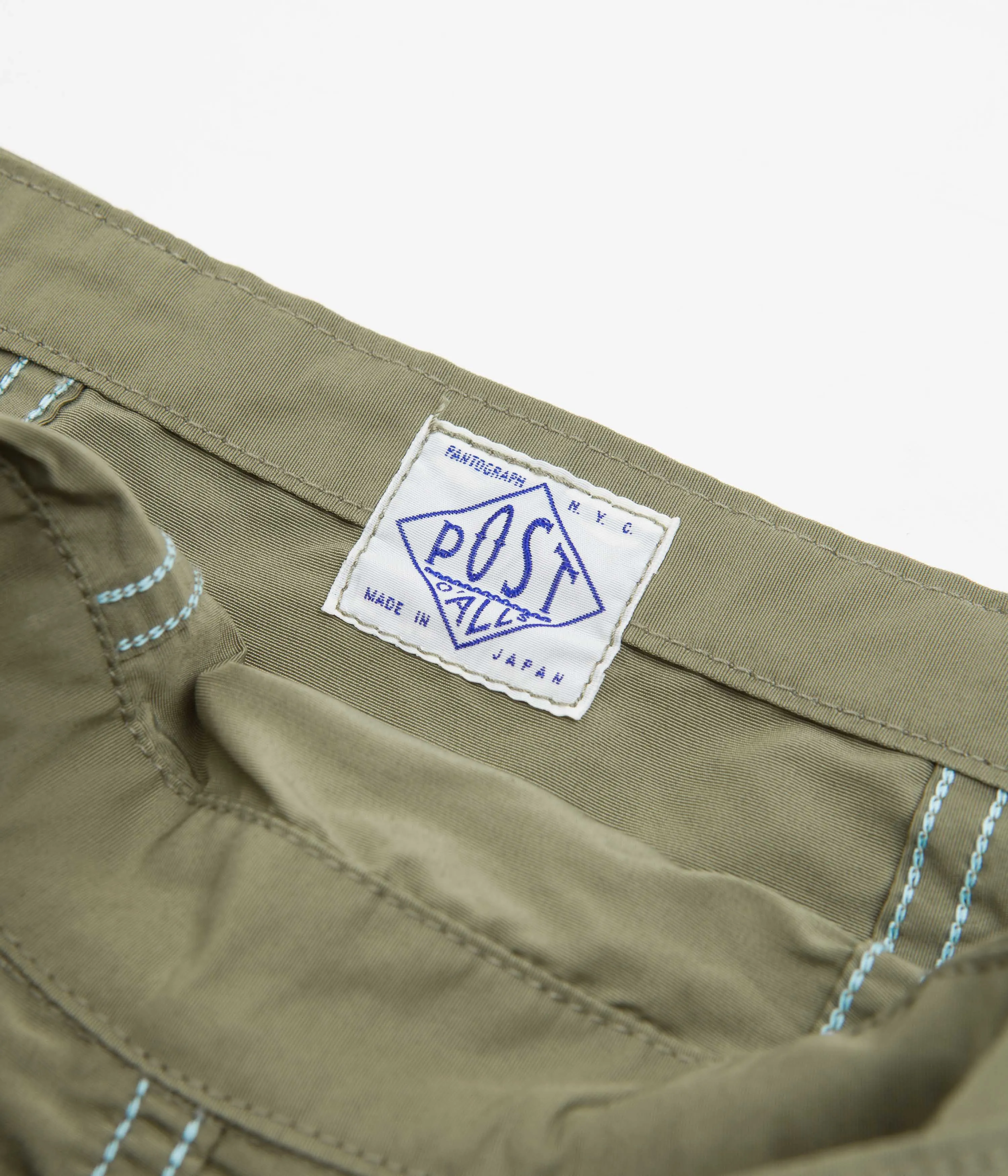 Battenwear x Post Overalls Hooded Sweetbear Jacket - Olive