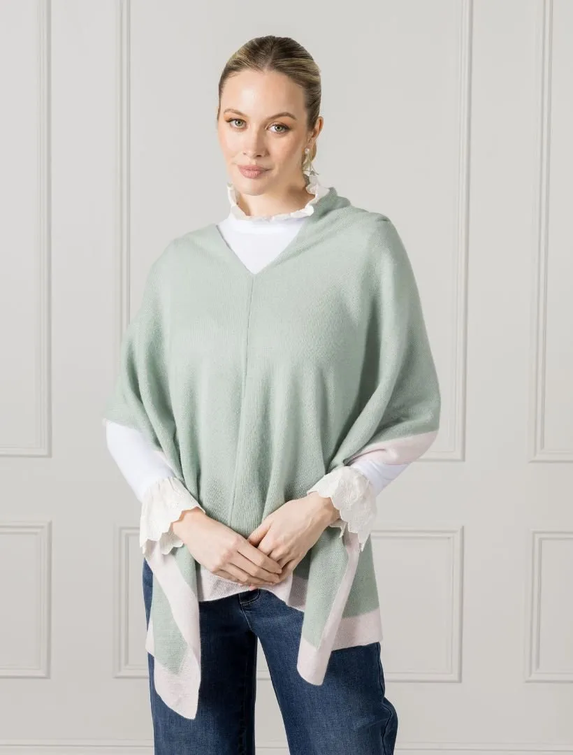 Border Ponchette Sage