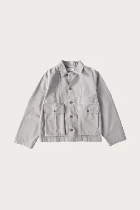 Boxy Jacket - Snowy Blue Grey