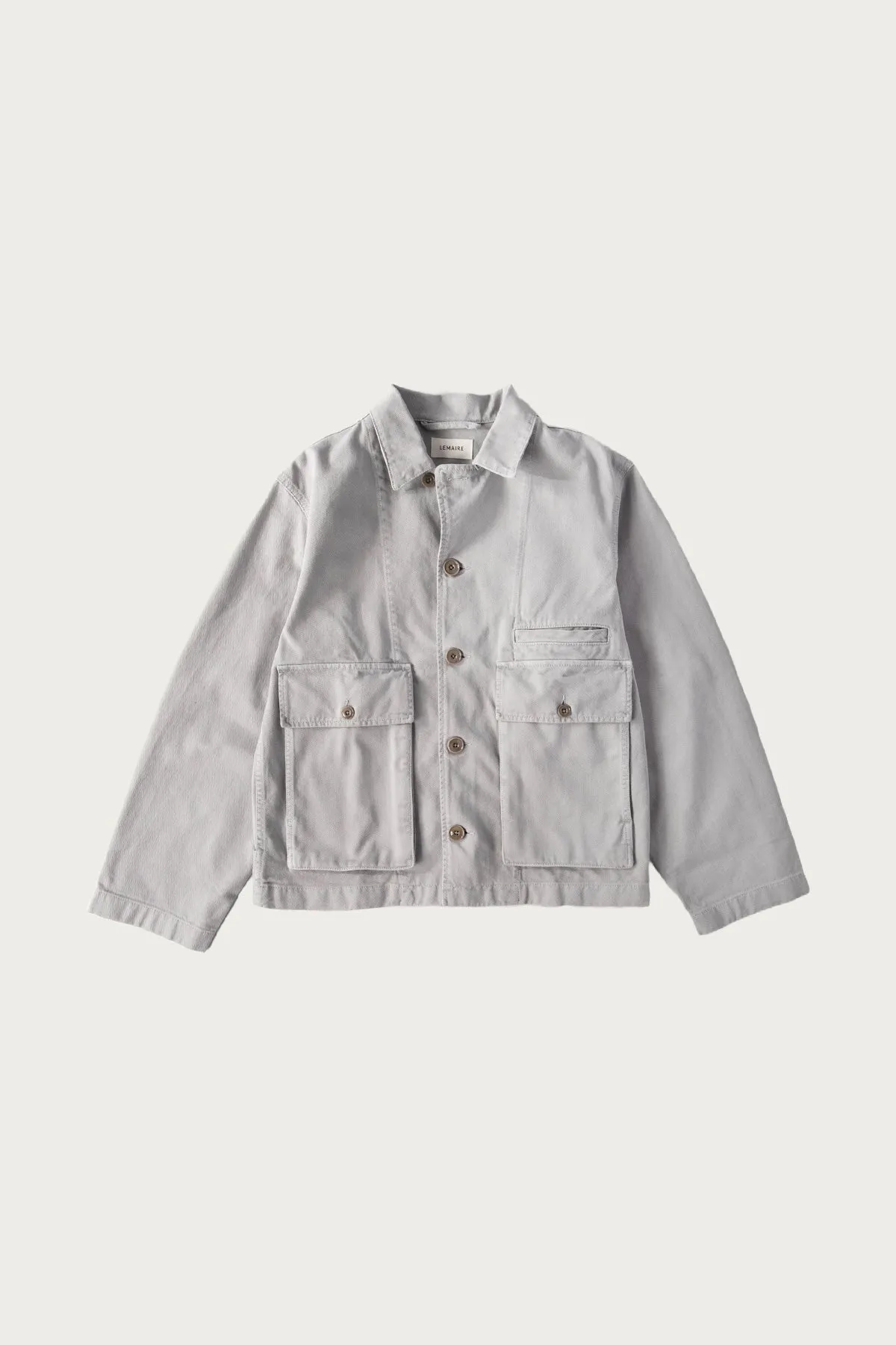 Boxy Jacket - Snowy Blue Grey