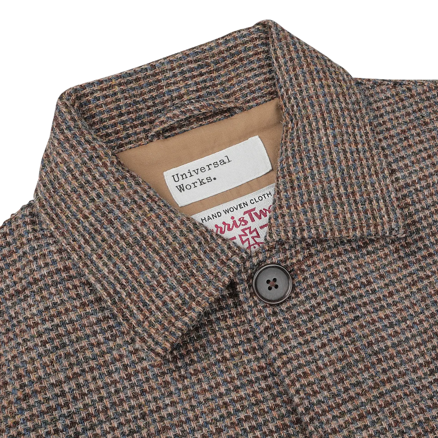 Brown Melange Harris Tweed Bakers C Jacket