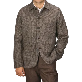 Brown Melange Harris Tweed Bakers C Jacket