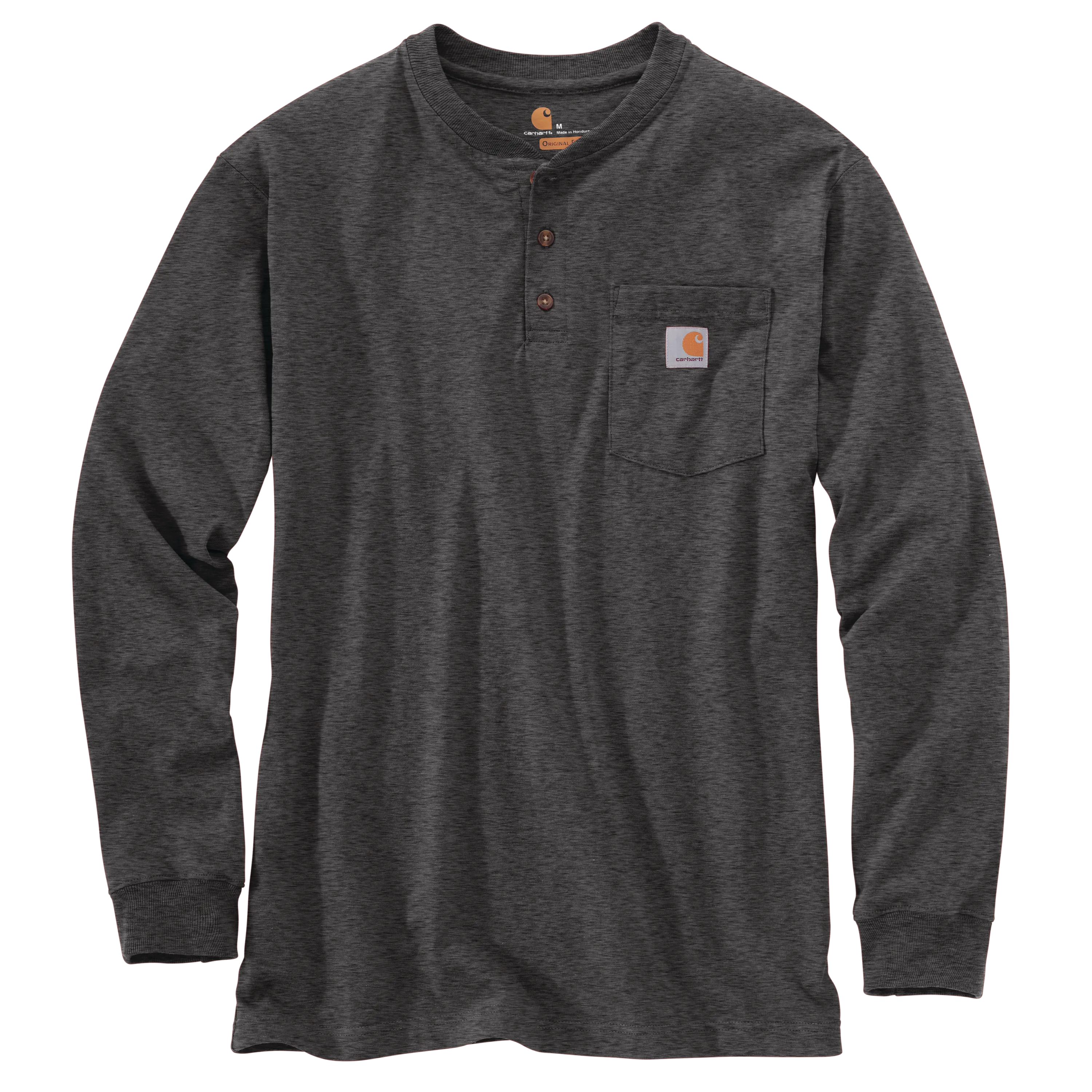 Carhartt Heavyweight Henley Pocket Long Sleeve - Tall - Mens