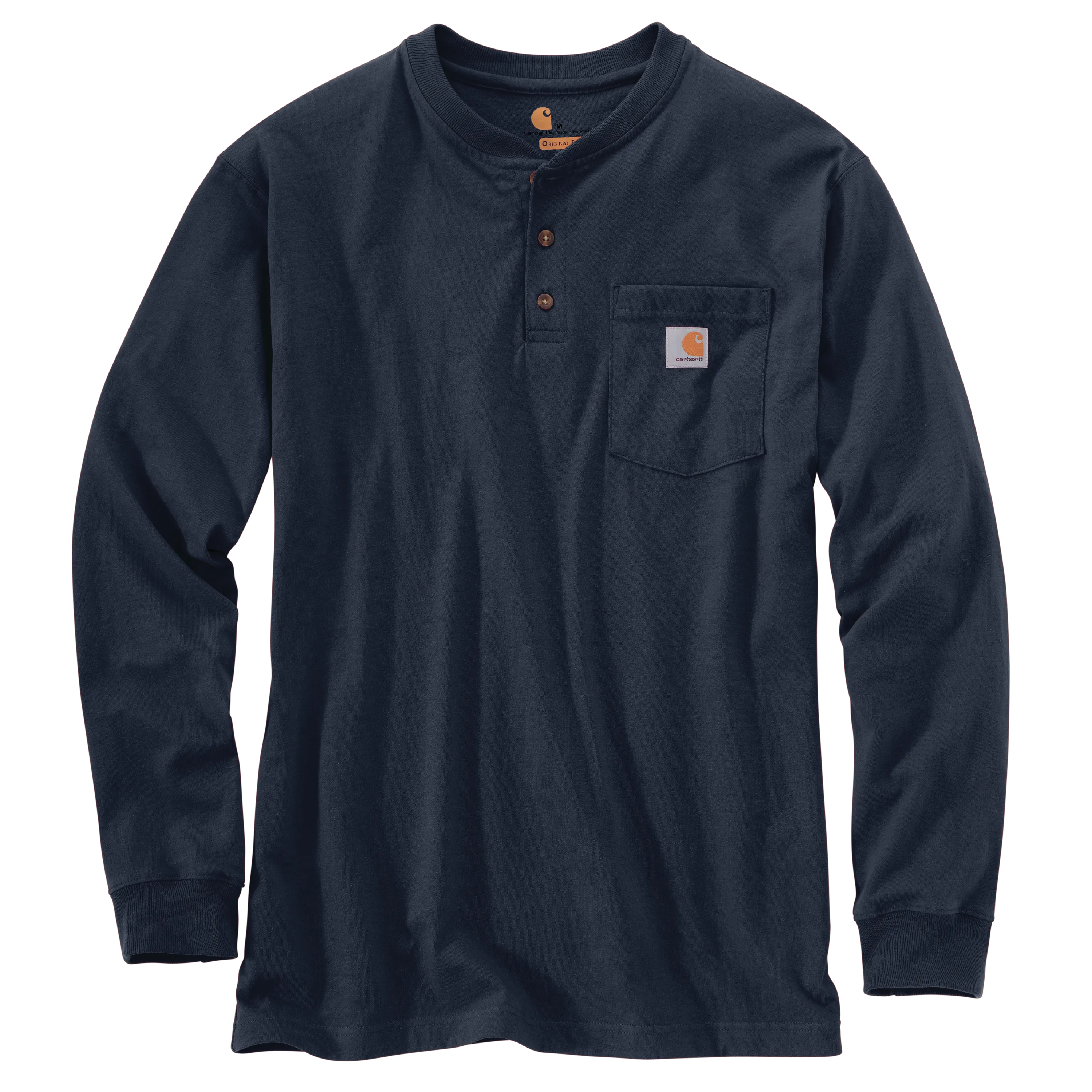 Carhartt Heavyweight Henley Pocket Long Sleeve - Tall - Mens
