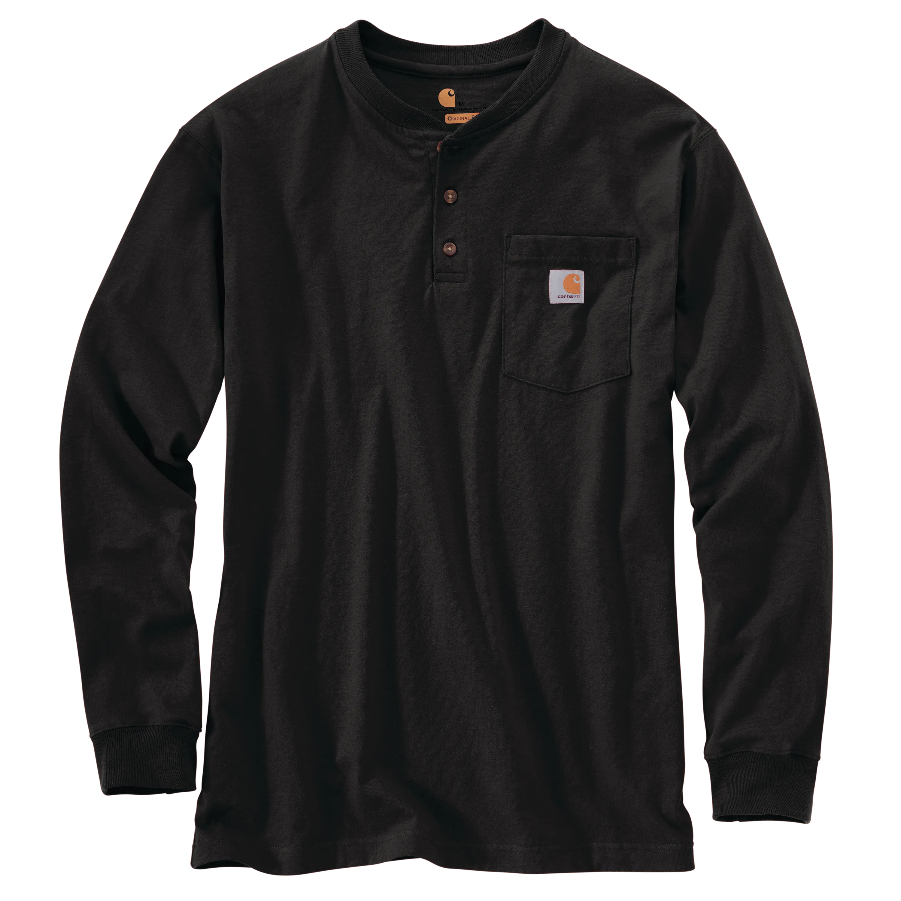 Carhartt Heavyweight Henley Pocket Long Sleeve - Tall - Mens