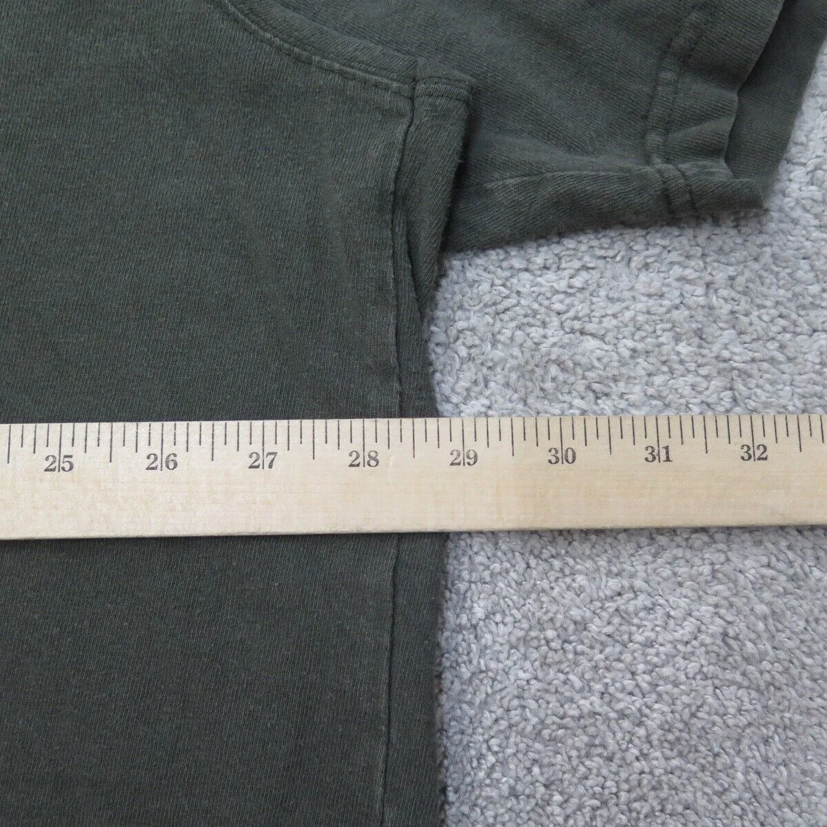 Carhartt Shirt Mens 2XL Olive Green Loose Fit Crew Neck Tee Short Sleeve Pocket