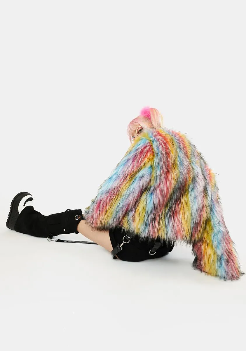 Come Alive Faux Fur Jacket