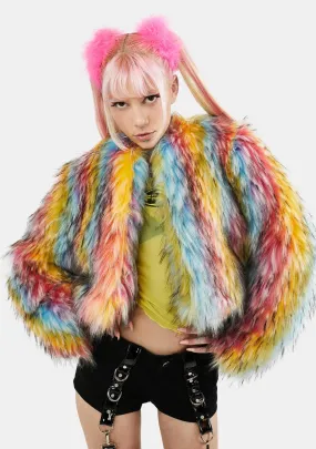 Come Alive Faux Fur Jacket