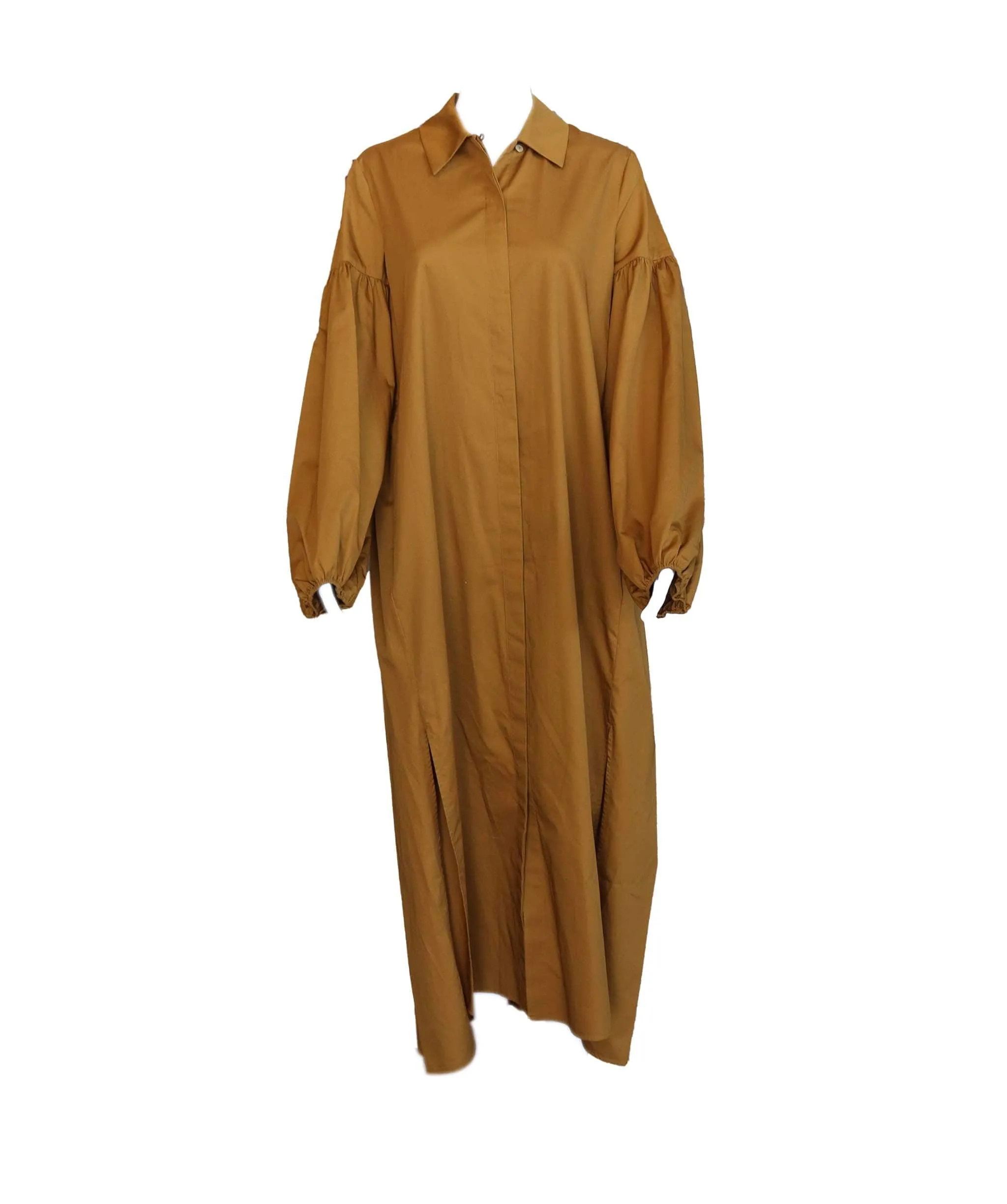 COS Brown Shirt Dress Size 34 AGC2017