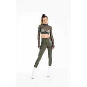 Cropped Bossy Verde Transparente