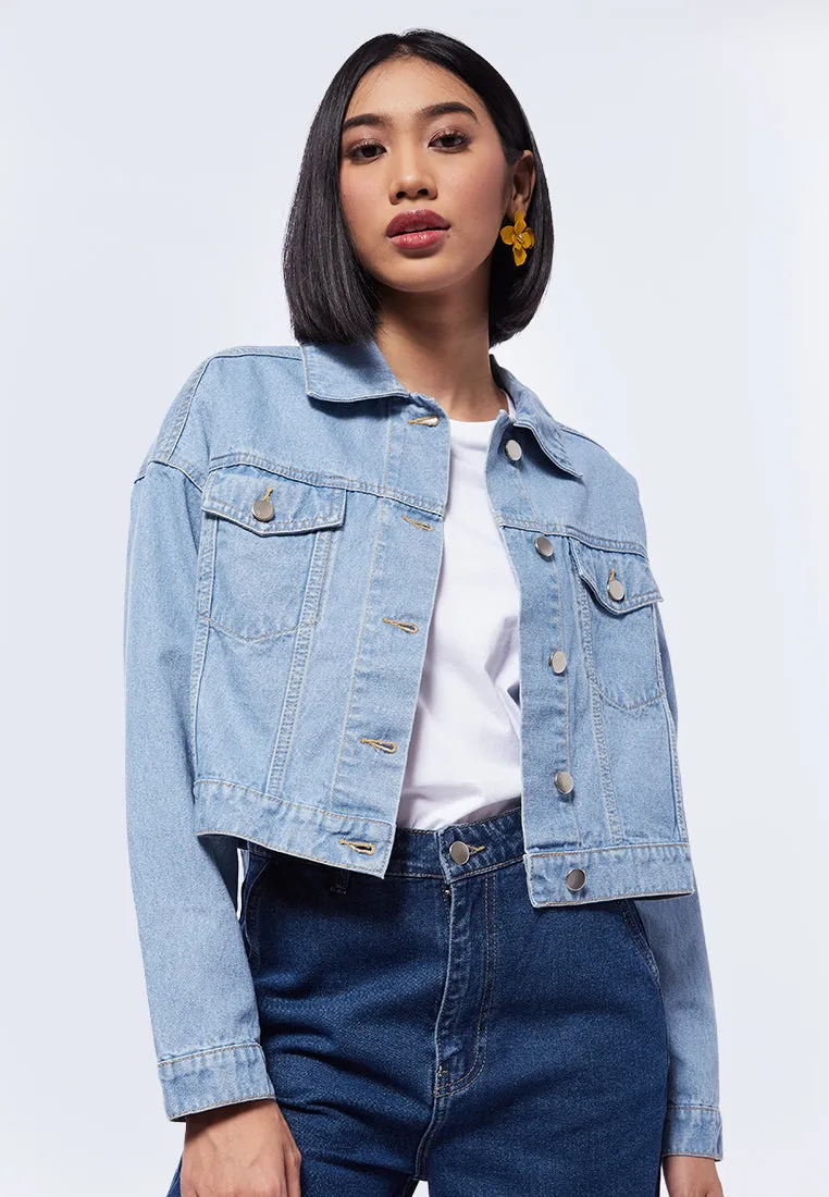 Cropped Denim Jacket