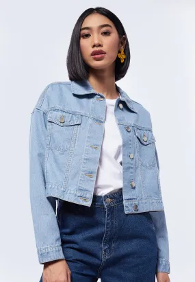 Cropped Denim Jacket
