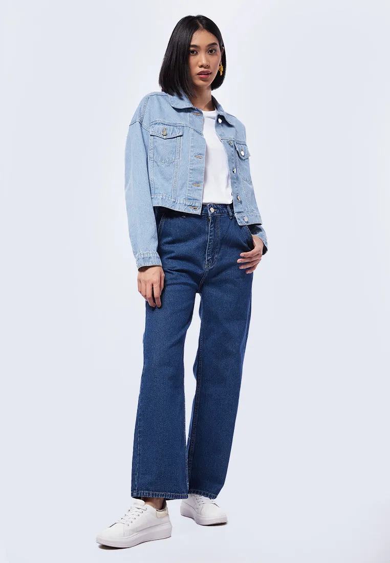 Cropped Denim Jacket