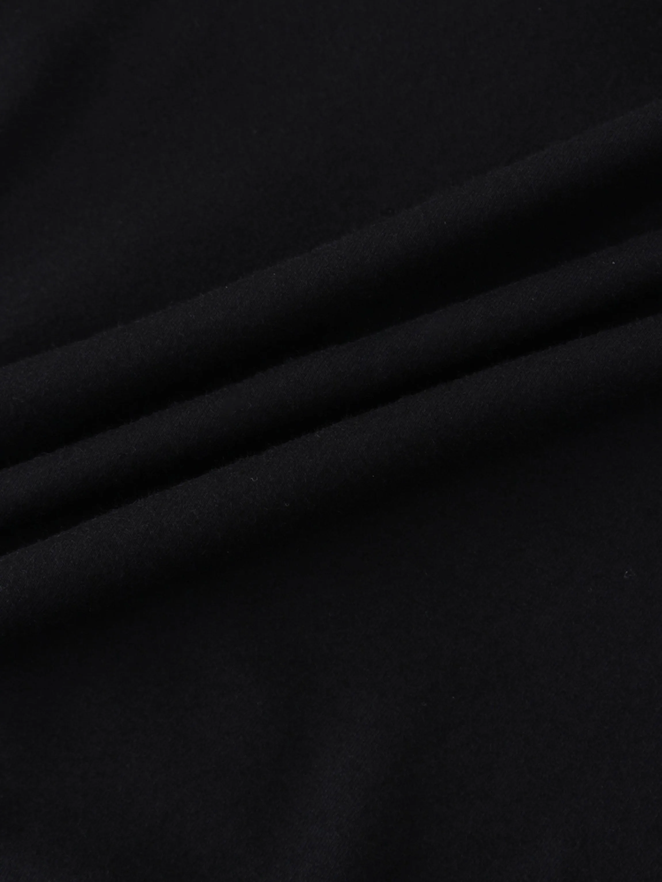 CROPPED TEE-BLACK