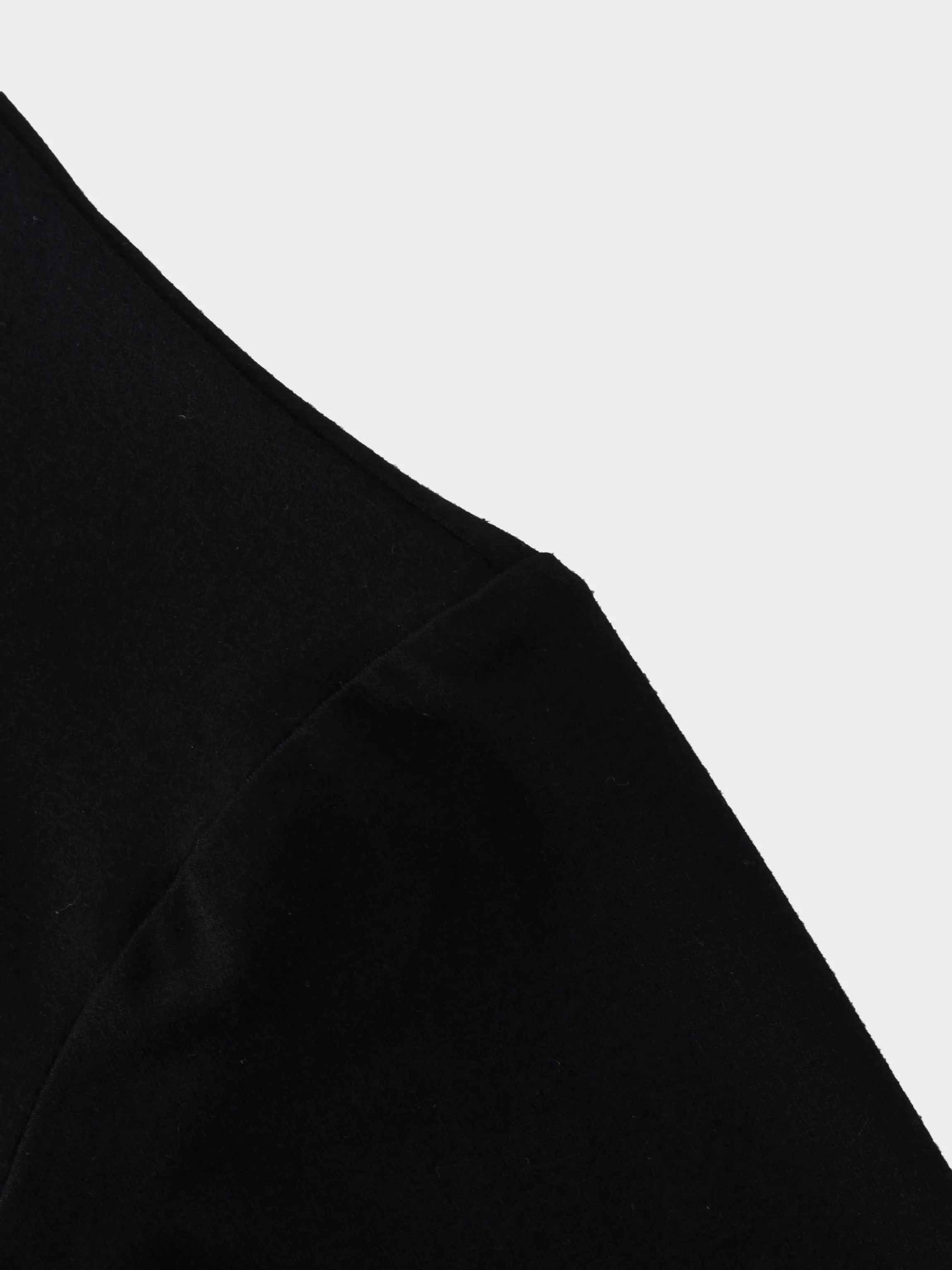 CROPPED TEE-BLACK