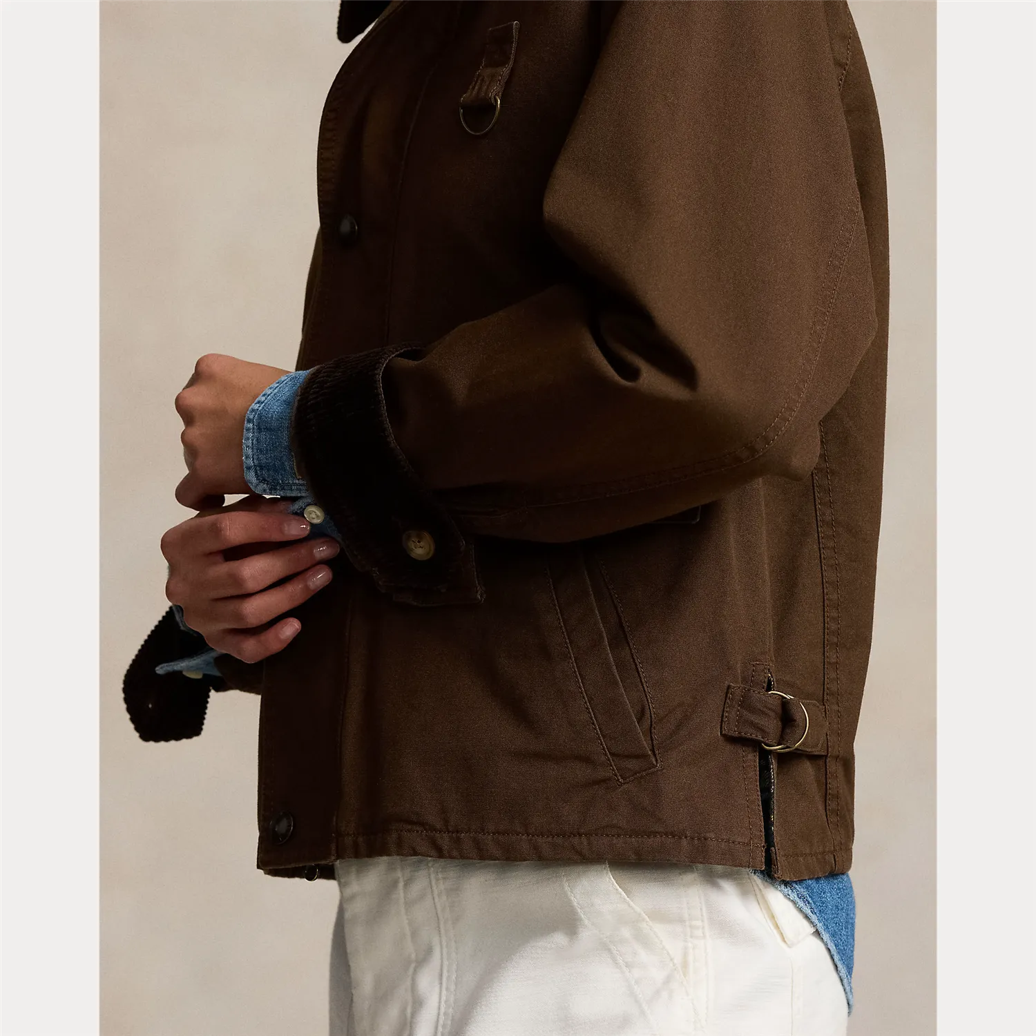 CROPPED UTILITY JACKET
