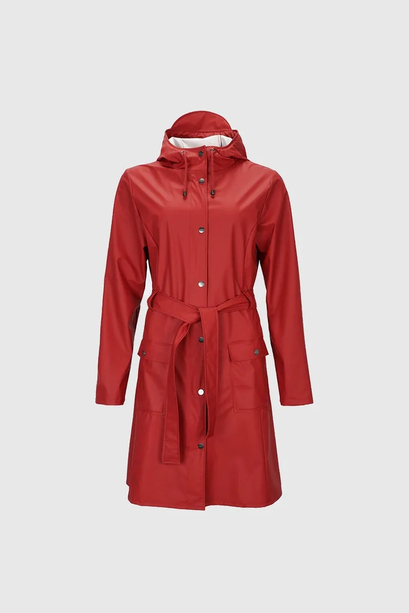 Curve Jacket - Scarlet