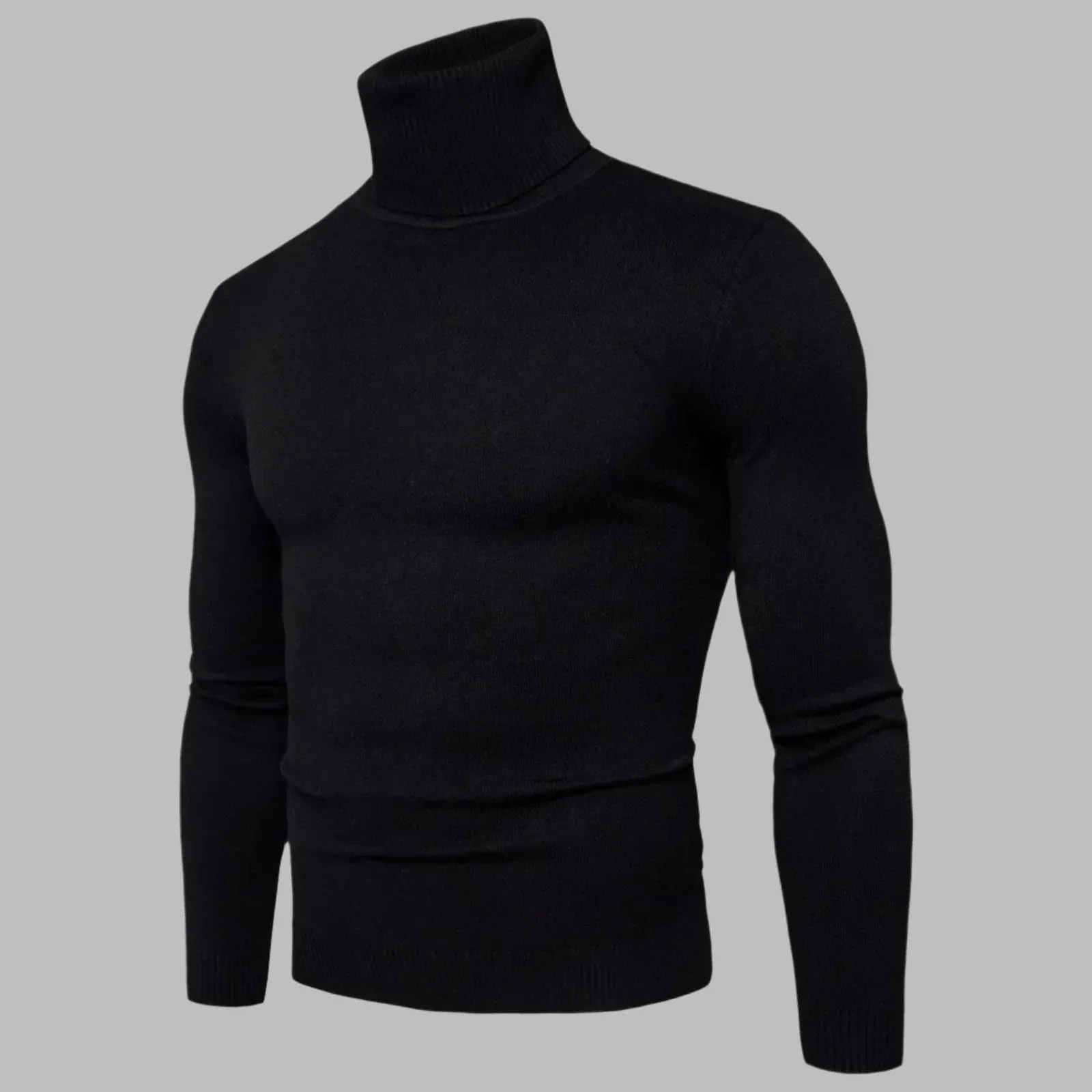 David Rollkragenpullover | Warmer Eleganter Herrenpullover für den Winte