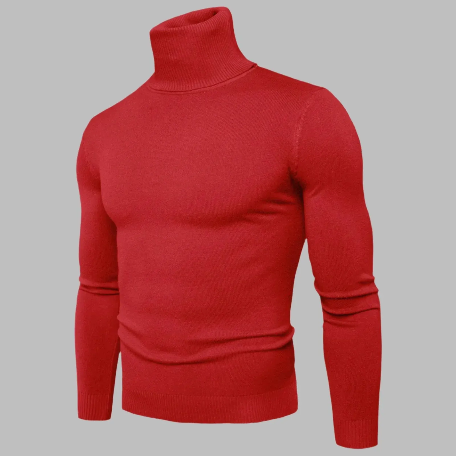 David Rollkragenpullover | Warmer Eleganter Herrenpullover für den Winte