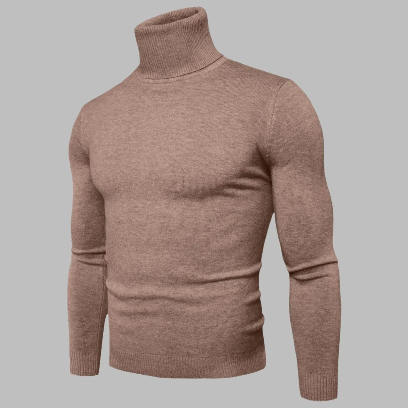 David Rollkragenpullover | Warmer Eleganter Herrenpullover für den Winte