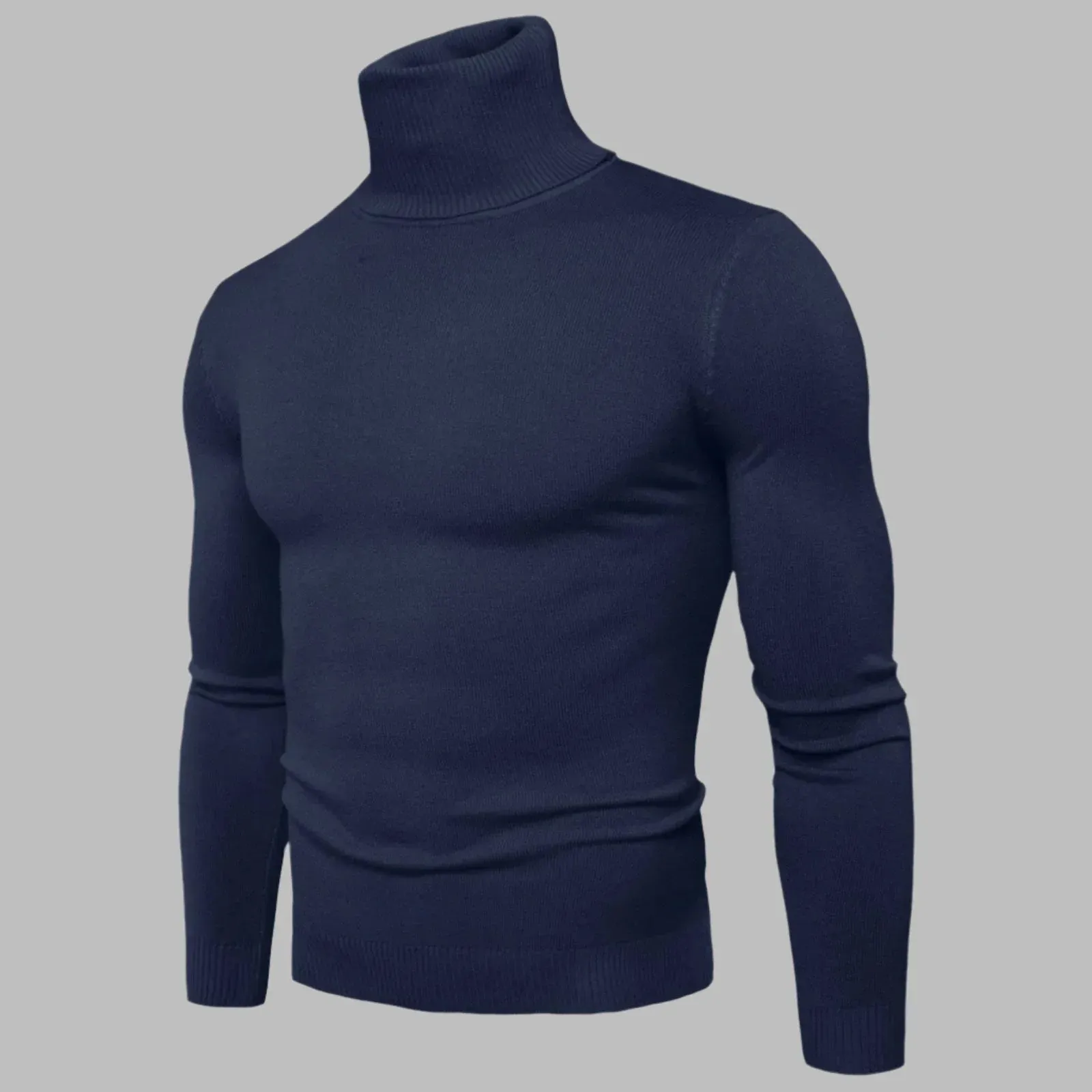 David Rollkragenpullover | Warmer Eleganter Herrenpullover für den Winte