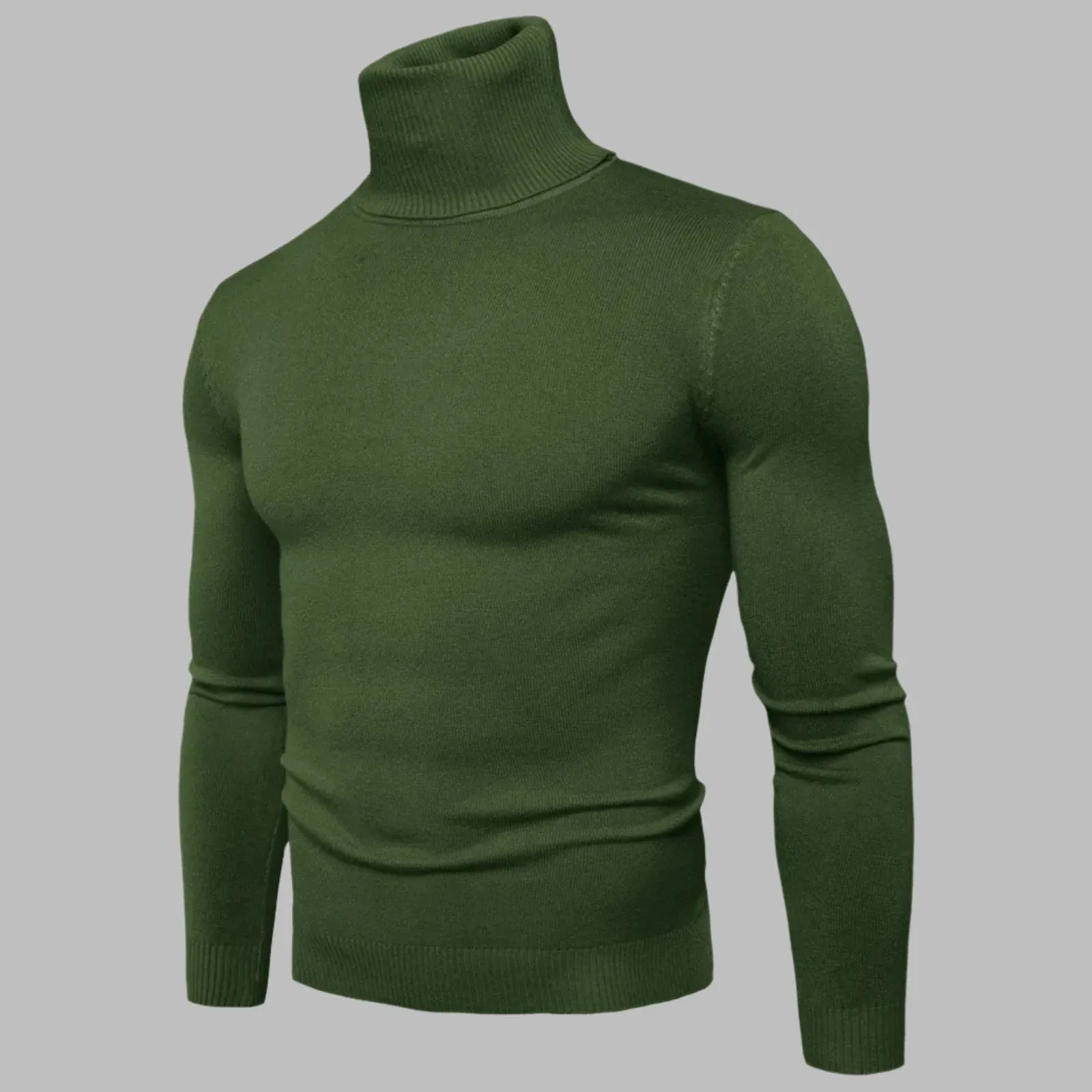 David Rollkragenpullover | Warmer Eleganter Herrenpullover für den Winte