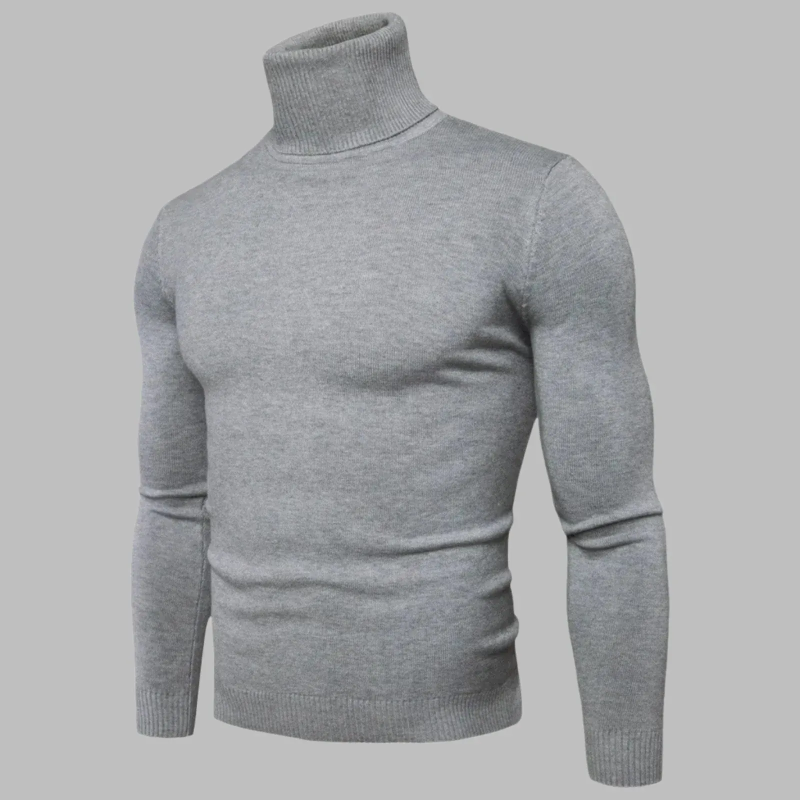 David Rollkragenpullover | Warmer Eleganter Herrenpullover für den Winte