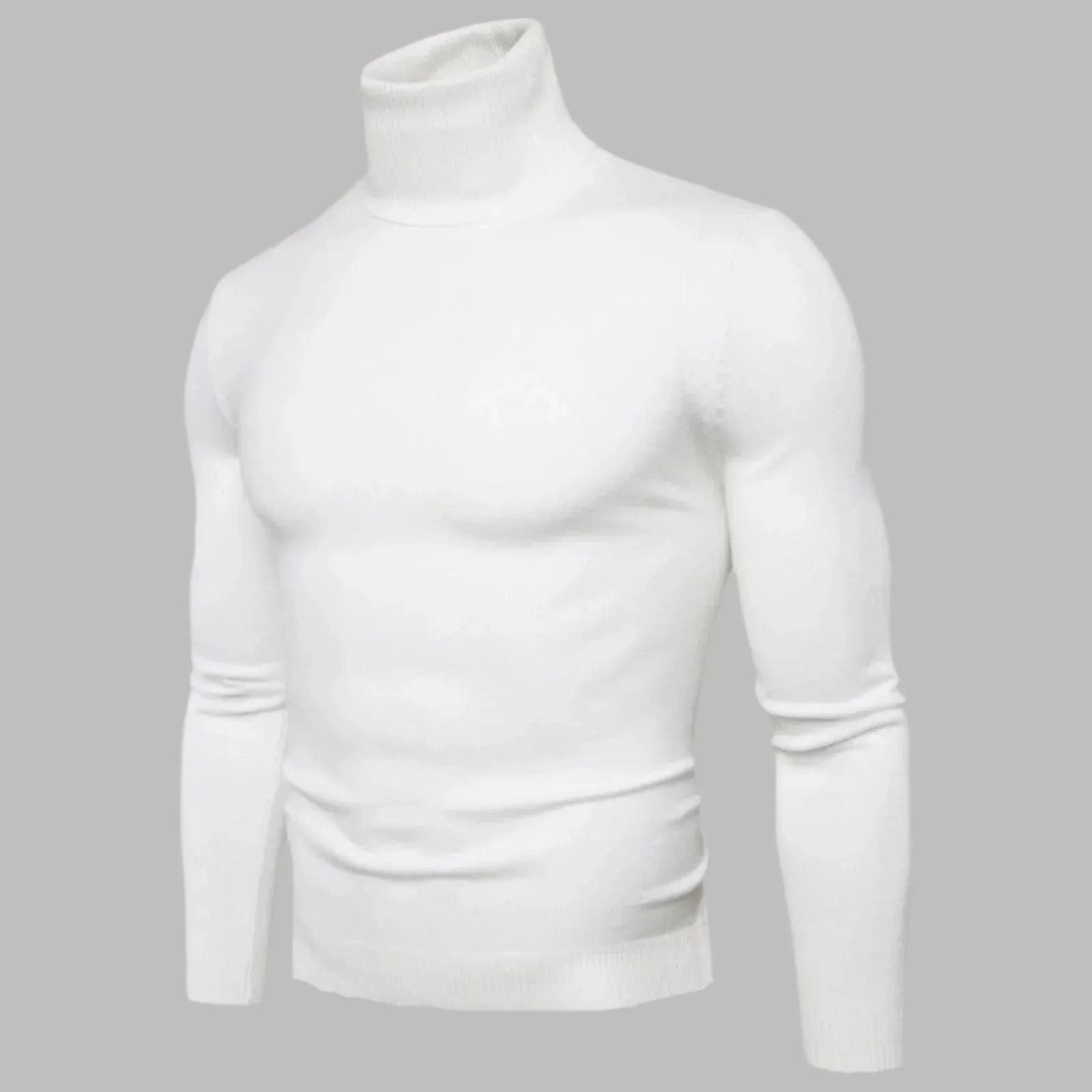 David Rollkragenpullover | Warmer Eleganter Herrenpullover für den Winte