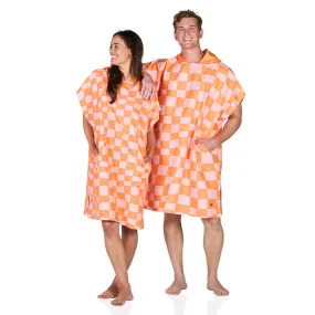 Dock & Bay Poncho Adults - Groovy Check