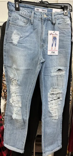 DREAM HIGH-RISE MOM FIT JEAN