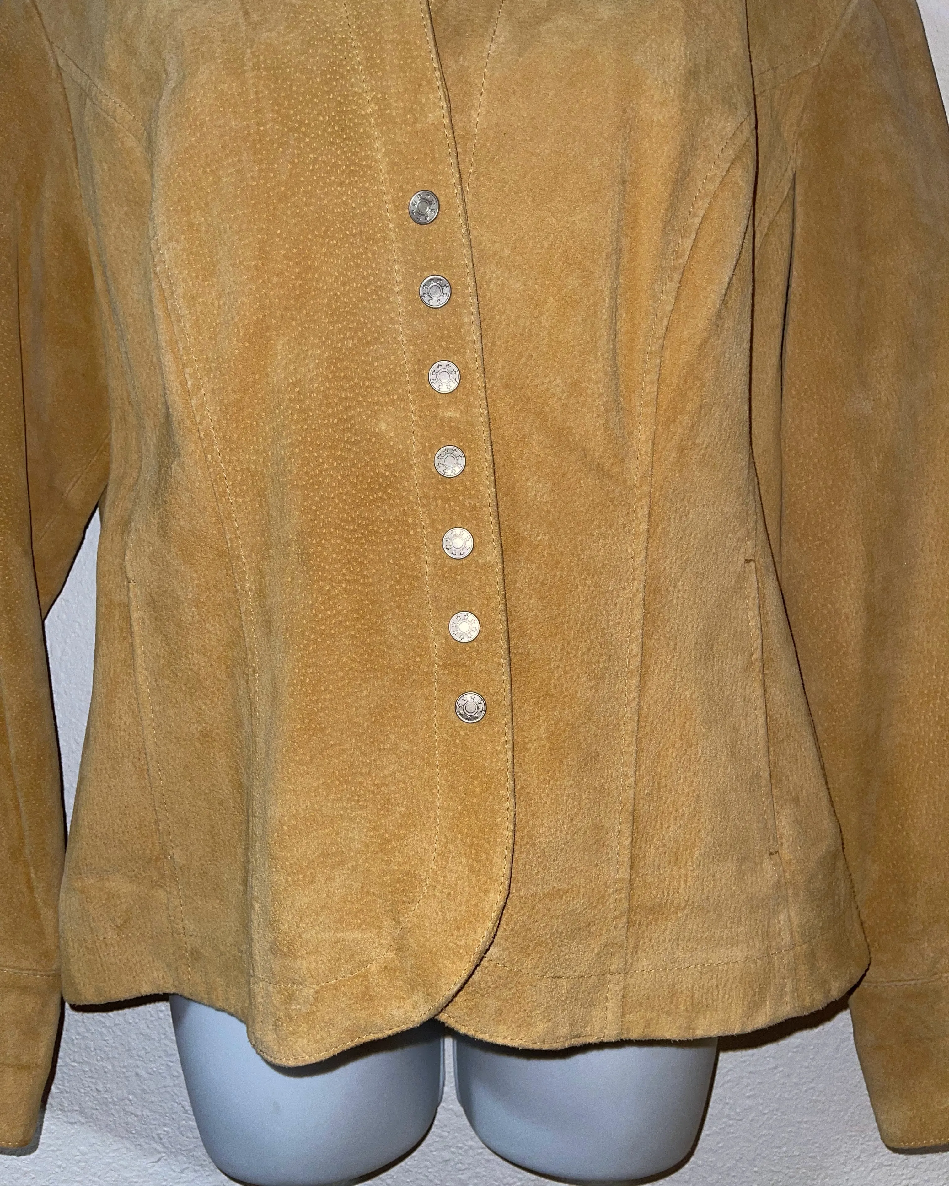 DRESSBARN Jacket Leather Size L