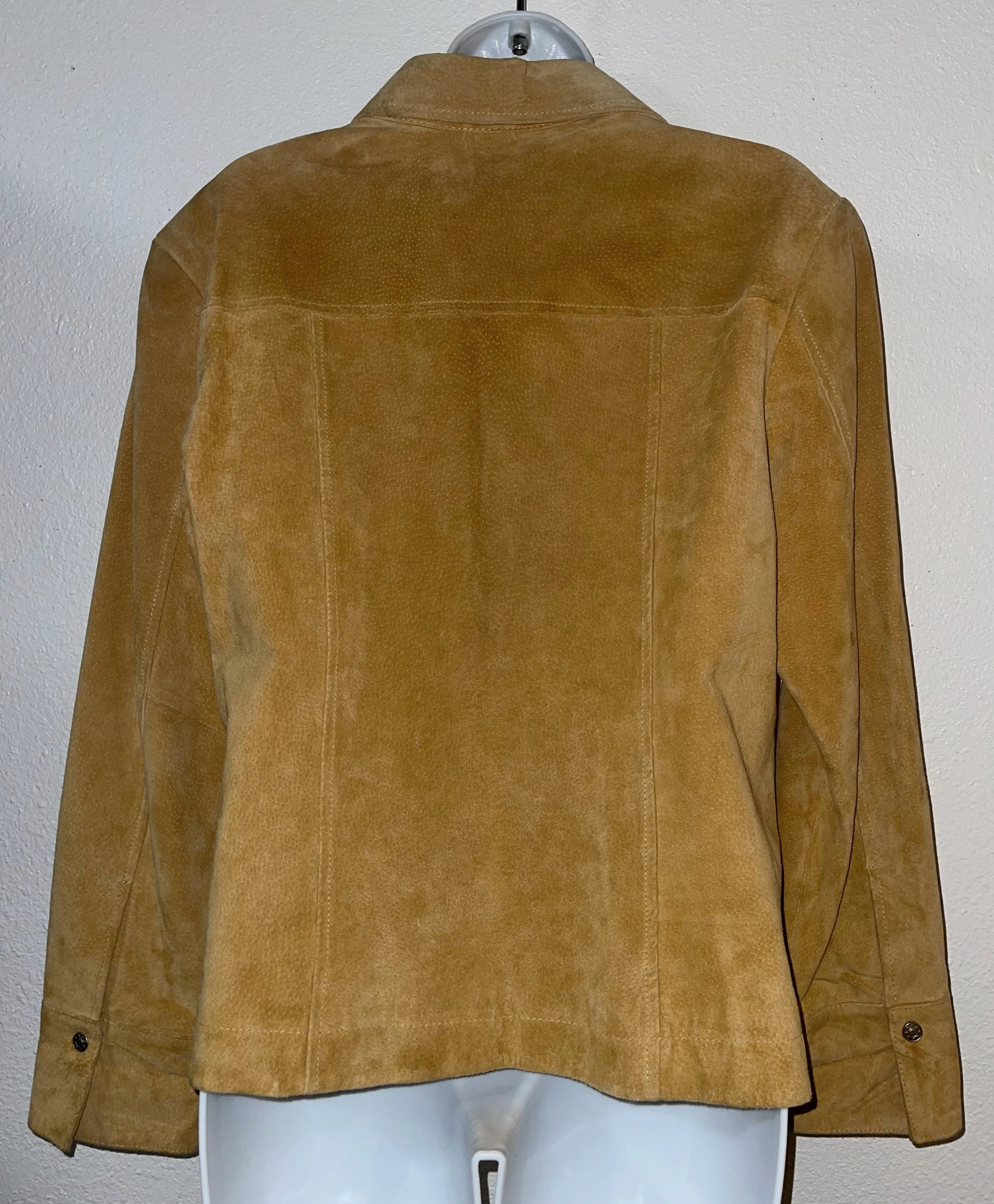 DRESSBARN Jacket Leather Size L