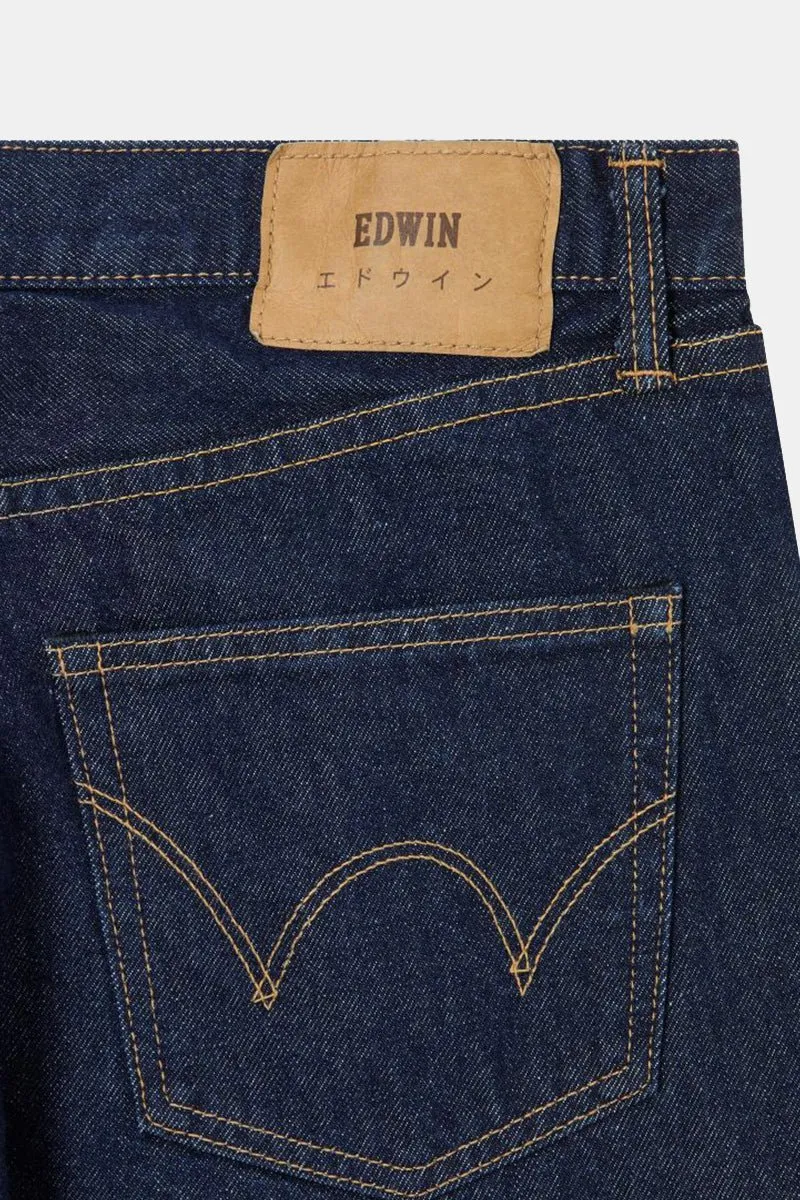 Edwin Regular Tapered Kaihara Pure Indigo Openend Denim (Blue Rinsed)