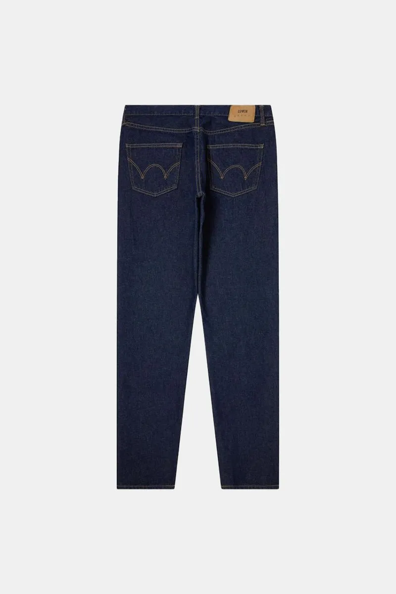 Edwin Regular Tapered Kaihara Pure Indigo Openend Denim (Blue Rinsed)