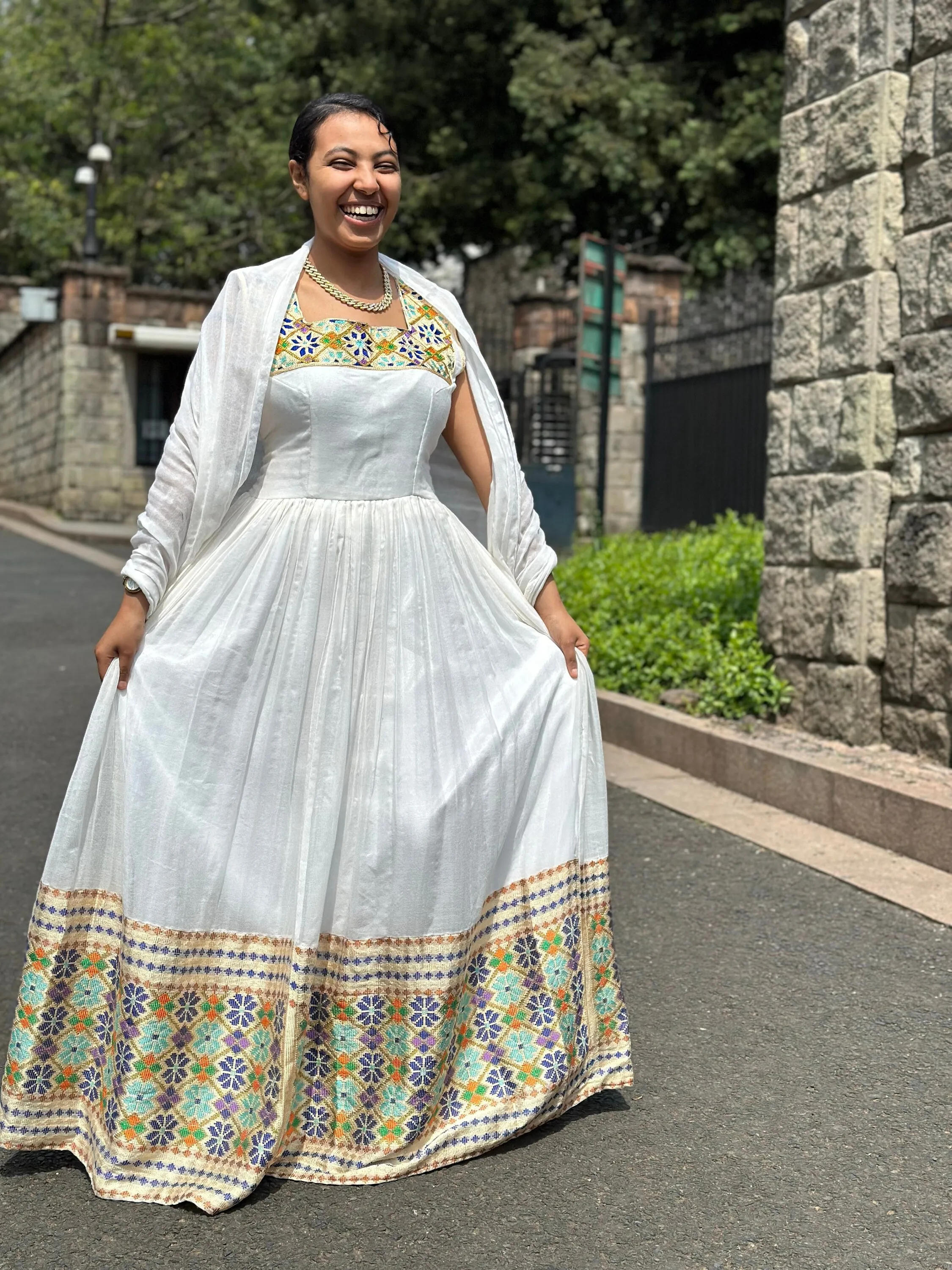 Elegant Habesha Dress Modern Habesha Kemis Habesha Libs es00156