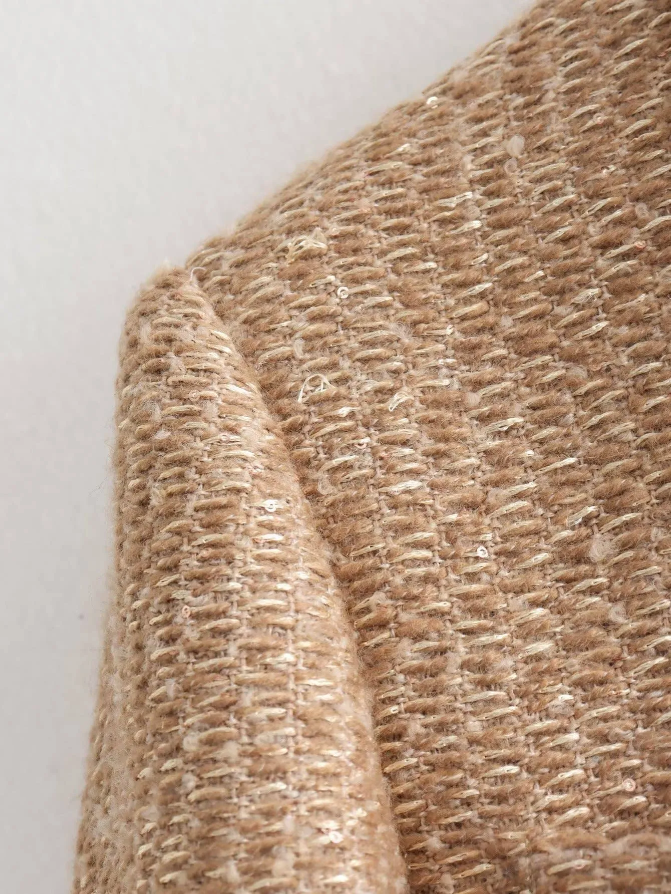 Elegant Tweed Cropped Jacket