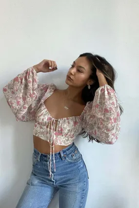 Ella Top in Pink