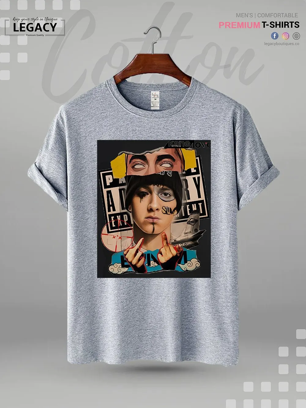 Eminem The Real Slim Shady Printed Men's Premium Quality In Cheapest Price T-Shirt