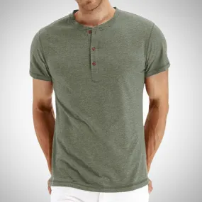 Enrique Short Sleeve Henley
